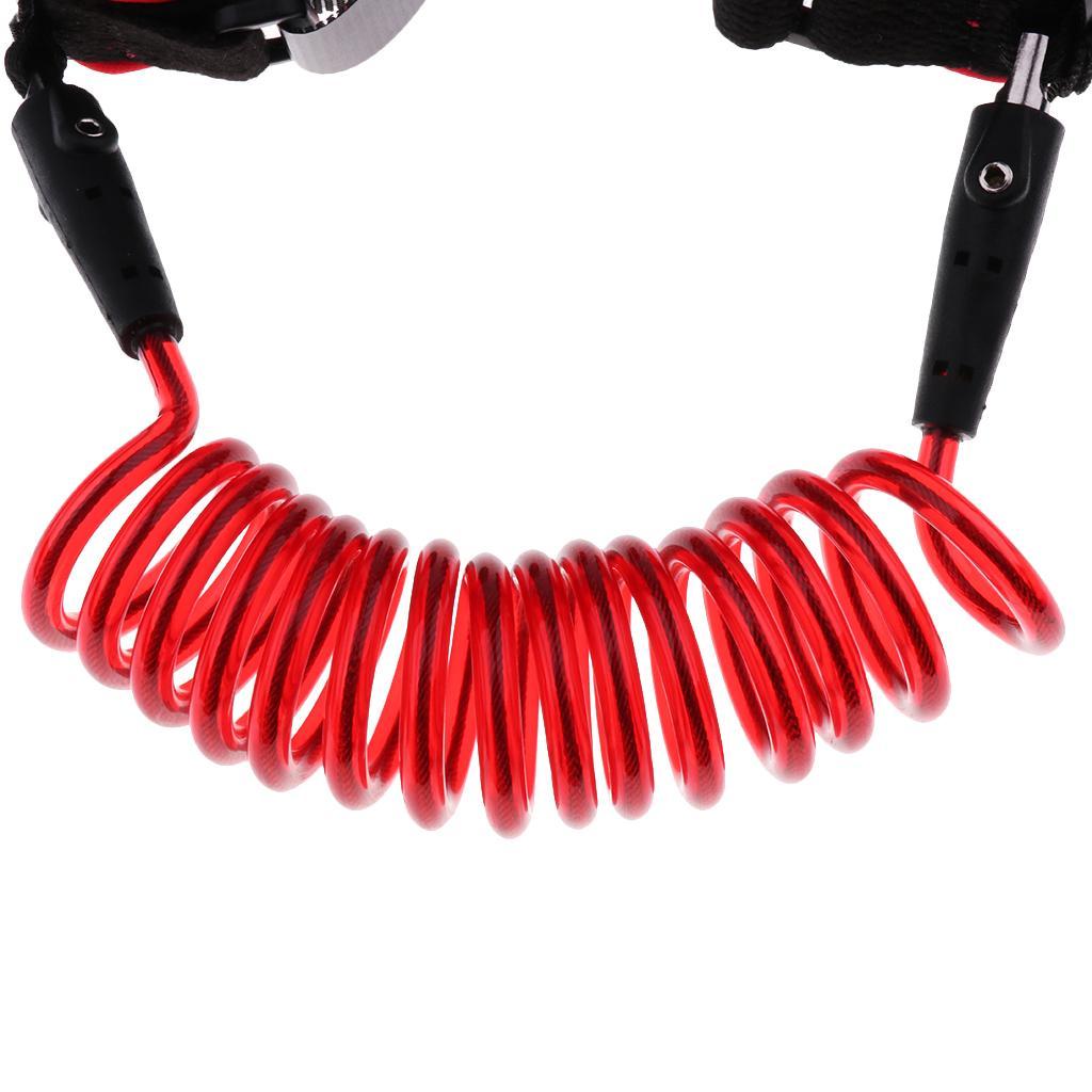 Safety Harness Leash Anti Lost Wrist Traction Rope for Kids 1.5 Meter Red