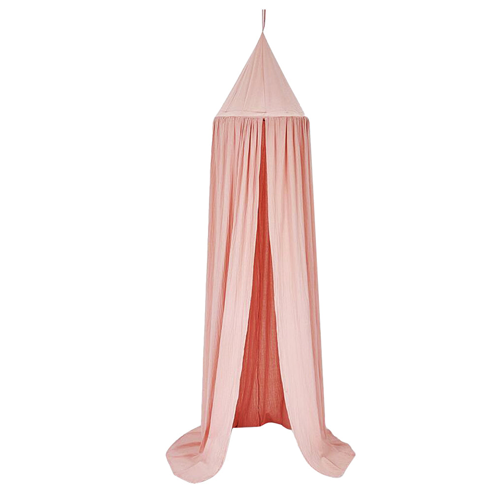 Mosquito Net Bed Canopy Yarn Play Tent Bedding for Kids Playing  Pink