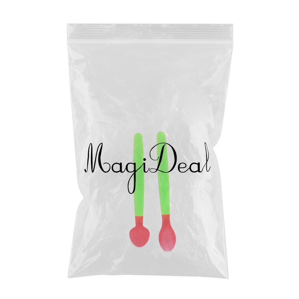 2xBaby Infant Temperature Heat Sensing Feeder Feeding Spoon Red