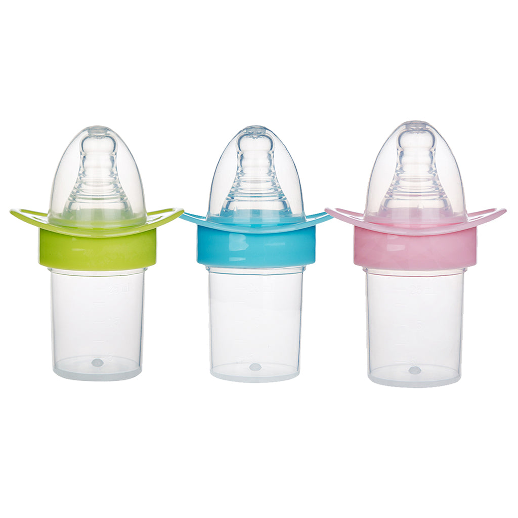 Baby Pacifiers Feeder Feeding Liquid Medicine Dispenser Tools Green