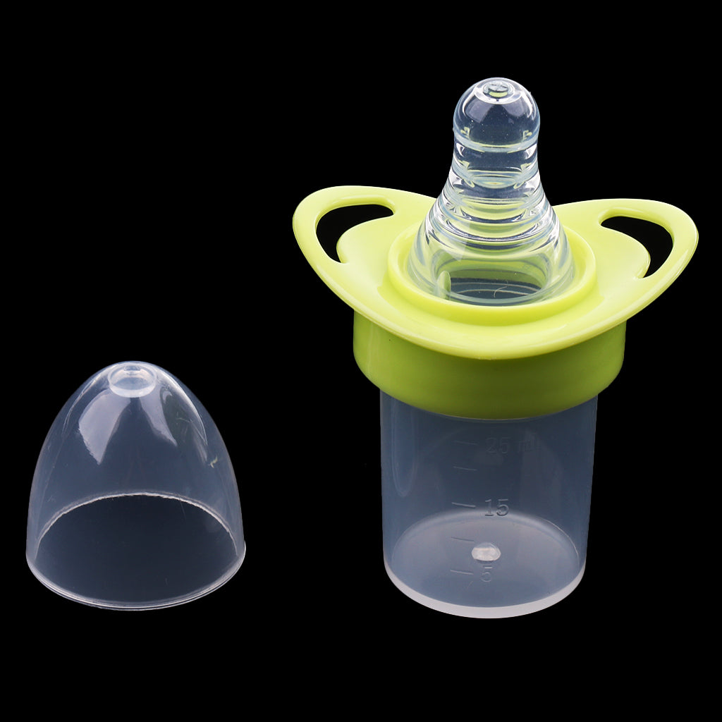 Baby Pacifiers Feeder Feeding Liquid Medicine Dispenser Tools Green
