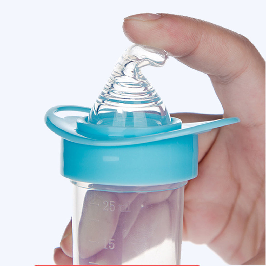 Baby Pacifiers Feeder Feeding Liquid Medicine Dispenser Tools Blue