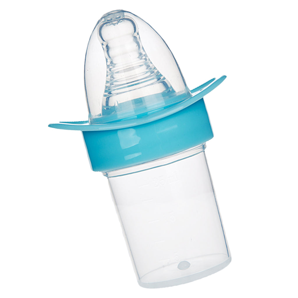 Baby Pacifiers Feeder Feeding Liquid Medicine Dispenser Tools Blue