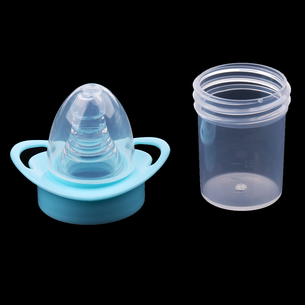 Baby Pacifiers Feeder Feeding Liquid Medicine Dispenser Tools Blue