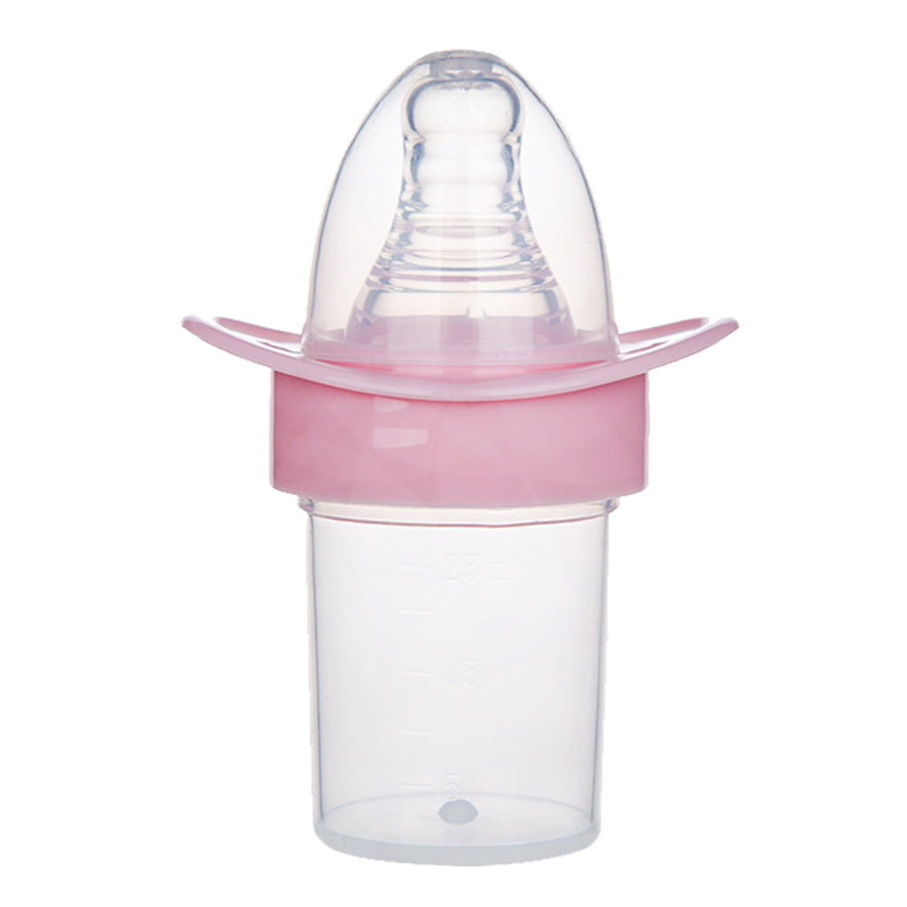 Baby Pacifiers Feeder Feeding Liquid Medicine Dispenser Tools Pink