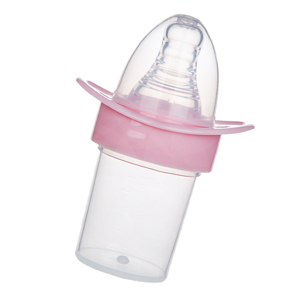 Baby Pacifiers Feeder Feeding Liquid Medicine Dispenser Tools Pink