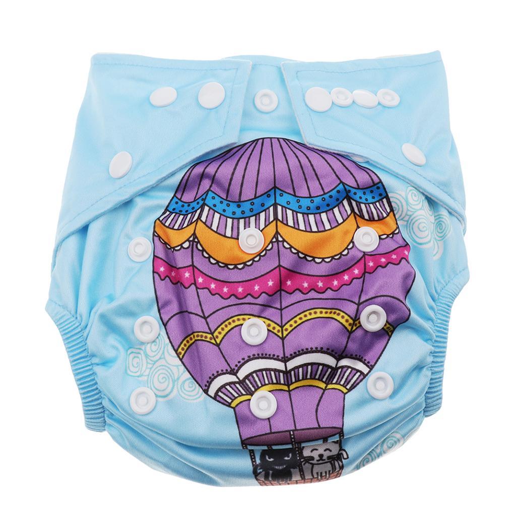 Washable Baby Waterproof Cloth Diaper Cover Diapers Reusable Nappy Balloon