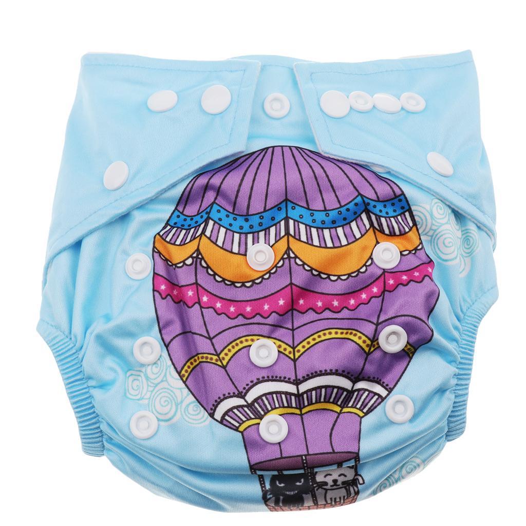 Washable Baby Waterproof Cloth Diaper Cover Diapers Reusable Nappy Balloon