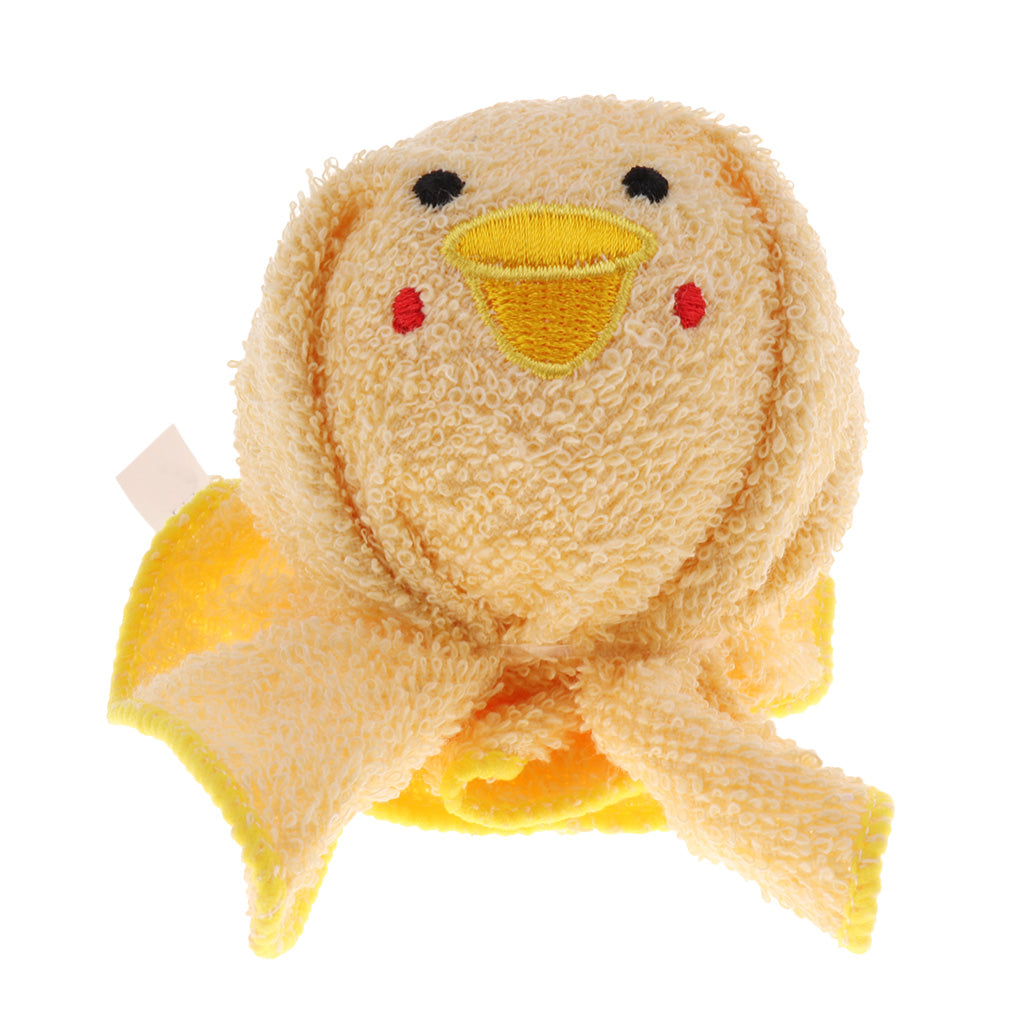 Kindergarten Gifts Cute Animal Shape Towel 19x19cm Female Duck