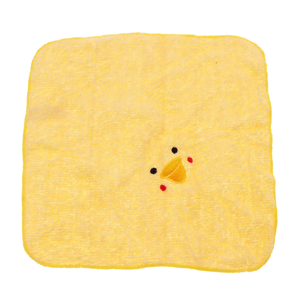 Kindergarten Gifts Cute Animal Shape Towel 19x19cm Female Duck