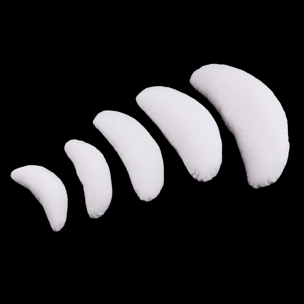 5Pcs/set Baby Photography Moon Pillow Posing Props White