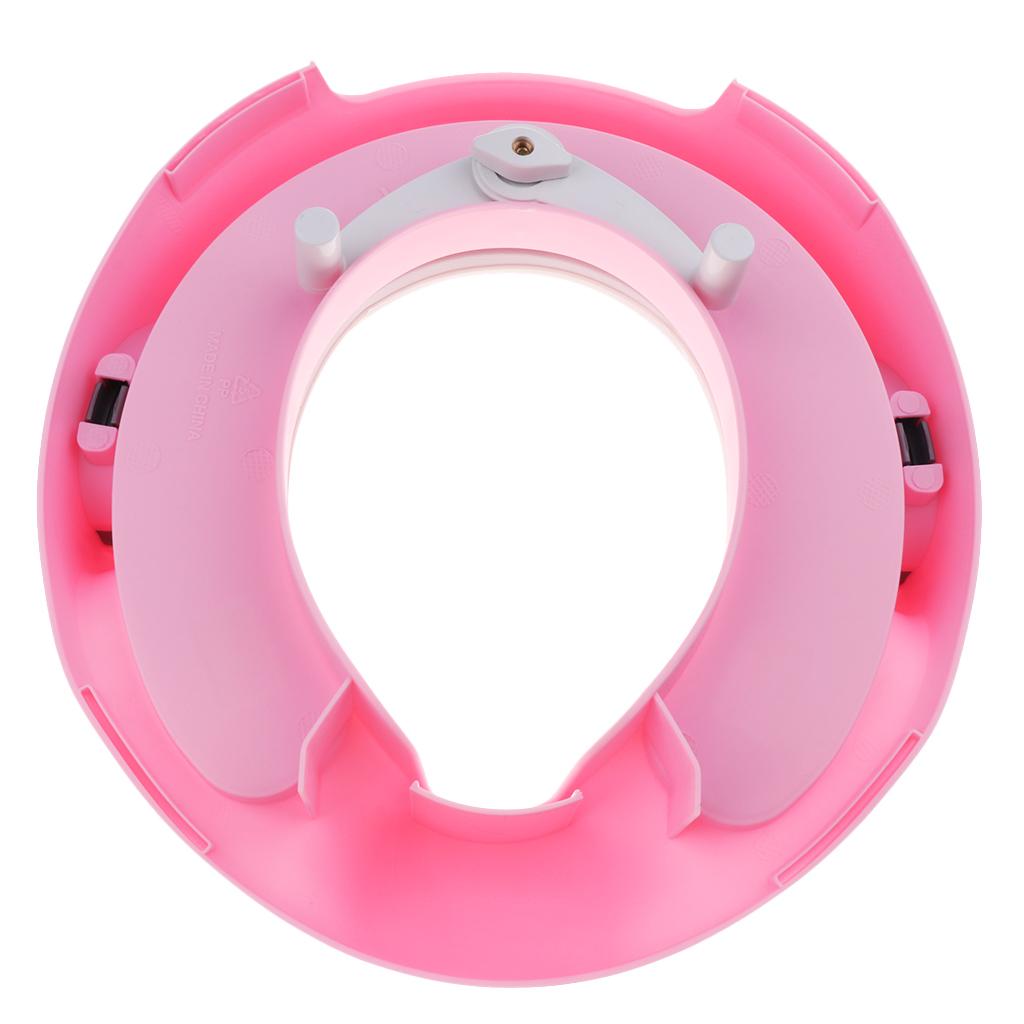 Kids Baby Potty Training Seats with Handles for Child Toilet Chair Pink