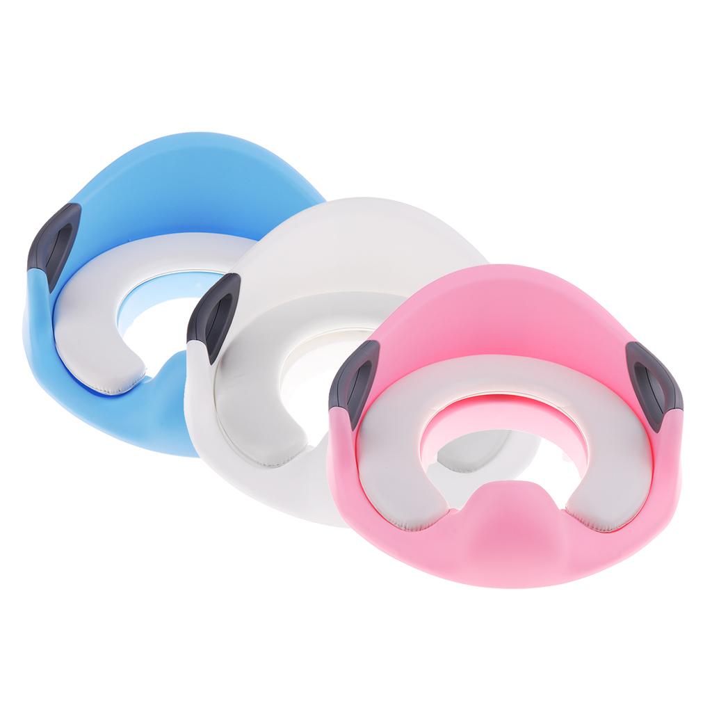 Kids Baby Potty Training Seats with Handles for Child Toilet Chair Pink