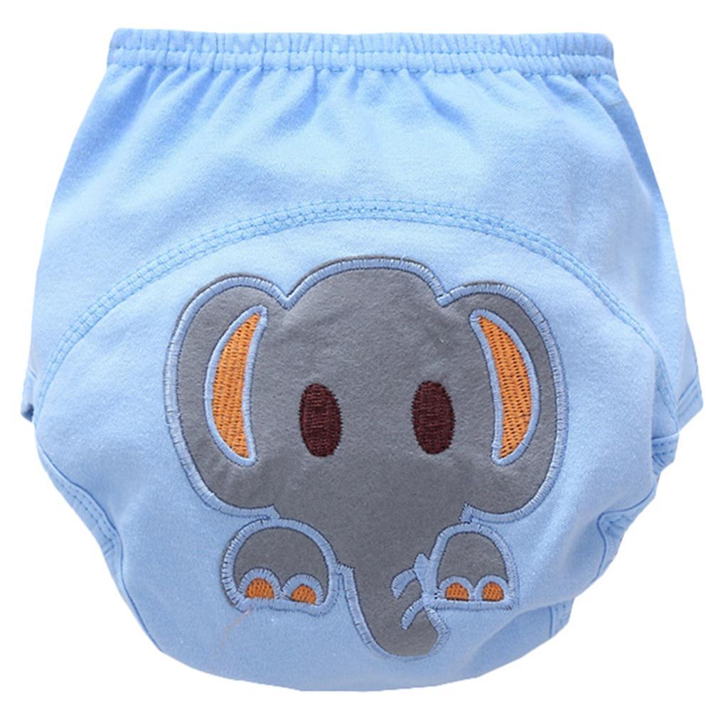 Baby Kids Toilet Potty Training Pants Cloth Nappy 80(11KG) Elephant