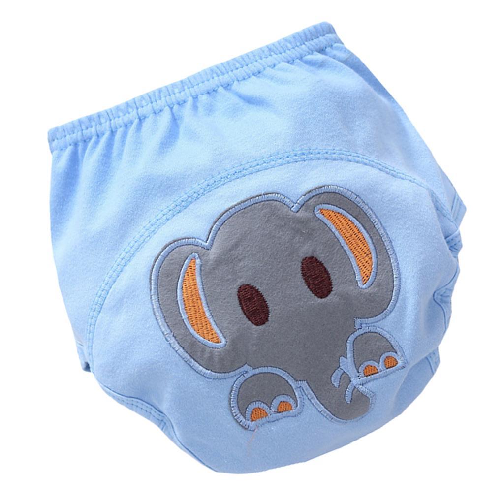 Baby Kids Toilet Potty Training Pants Cloth Nappy 80(11KG) Elephant