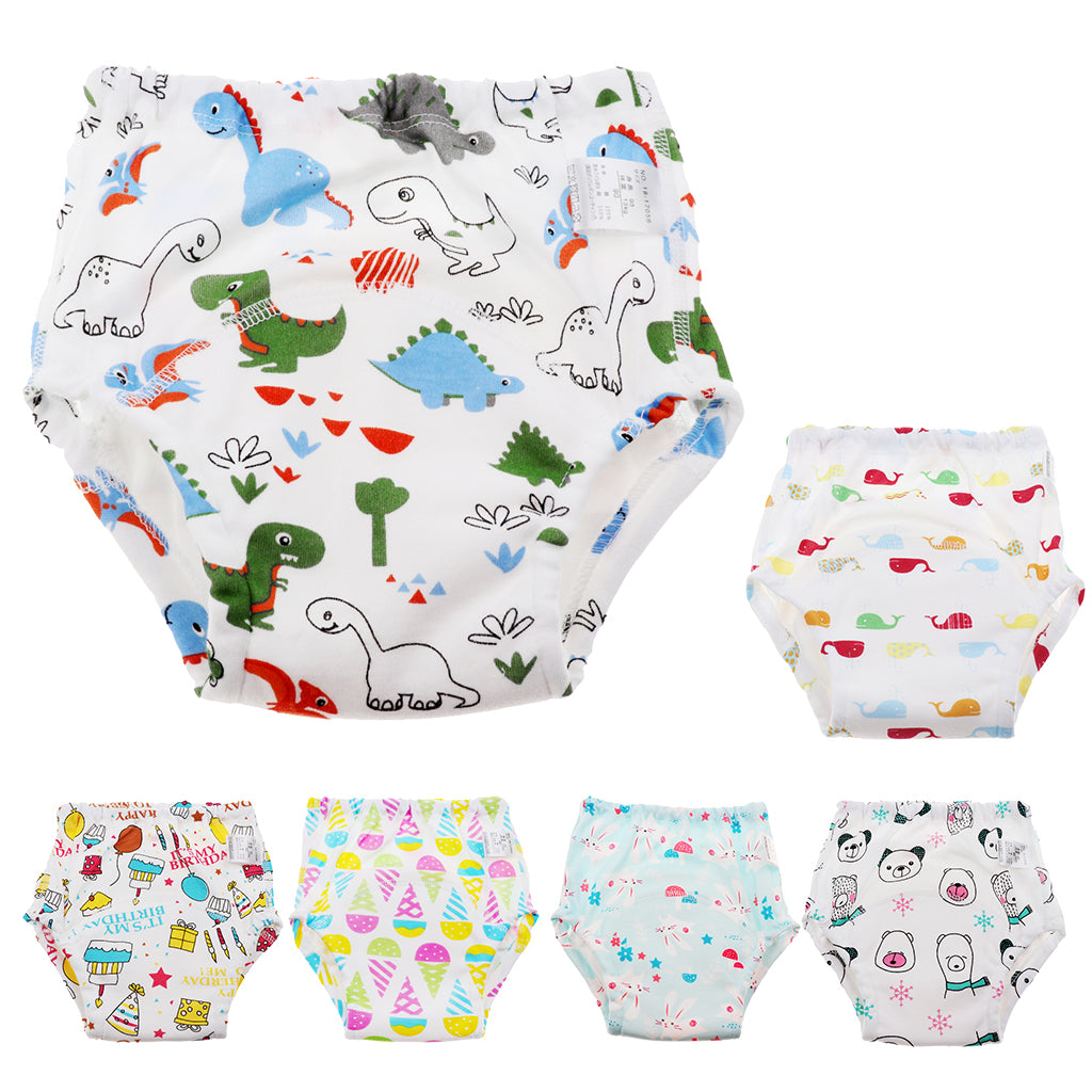 Baby Training Pants Learning Pants Washable Diapers L (100cm) Rabbit