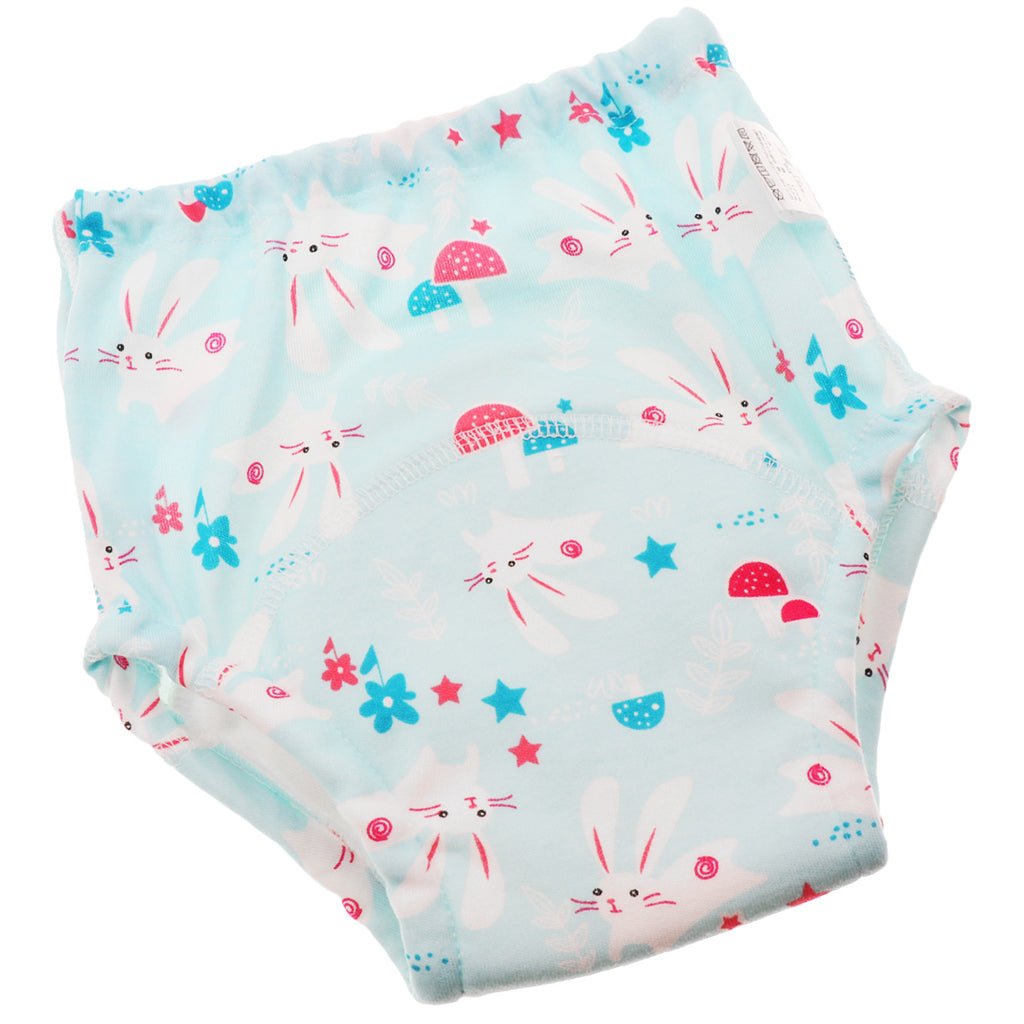 Baby Training Pants Learning Pants Washable Diapers L (100cm) Rabbit