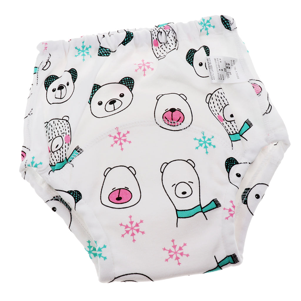 Baby Training Pants Learning Pants Washable Diapers L (100cm) Bear