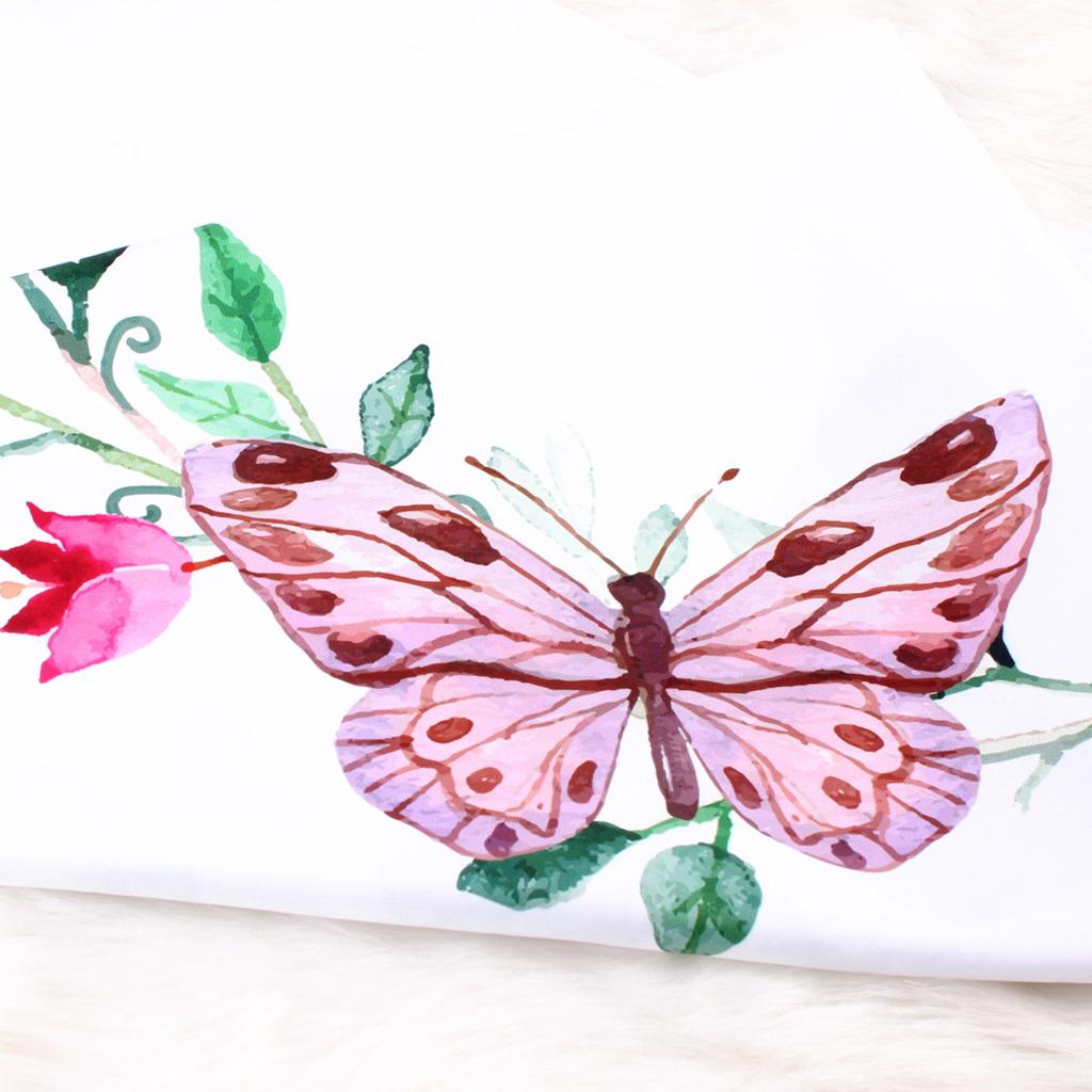 Weeks Monthly Baby Blanket Newborn Photo Props Backdrop Butterfly