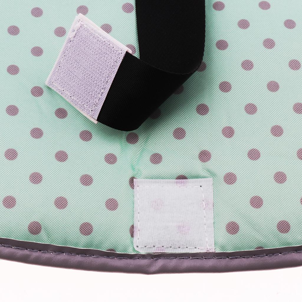 Baby Portable Changing Pad 3-in-1 Diaper Clutch Changing Station Green