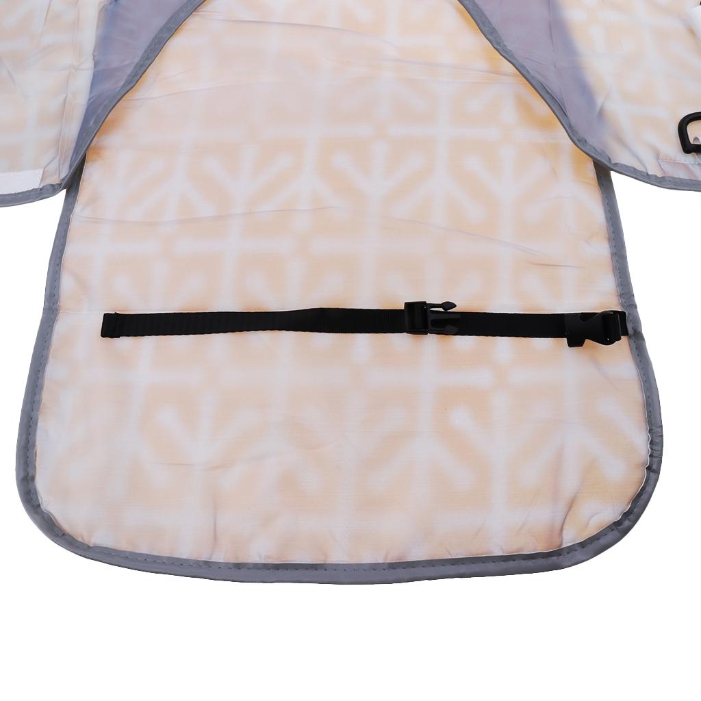 Baby Portable Changing Pad 3-in-1 Diaper Clutch Changing Station Yellow