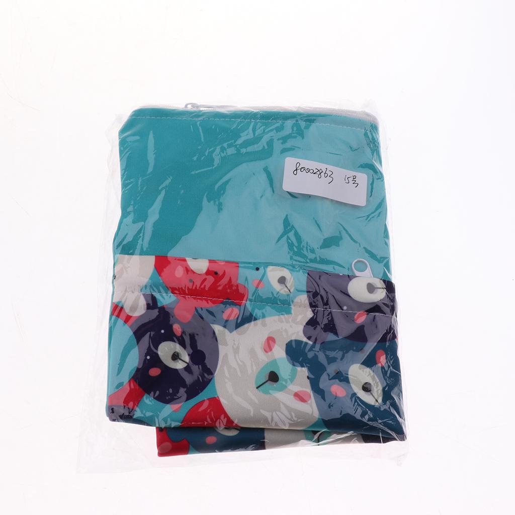 Travel Wet and Dry Cloth Diapers Wet Bags Waterproof Reusable  Style 9