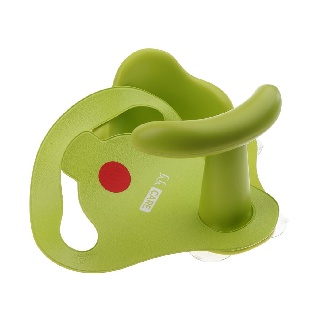 Baby Shower Seat Bath Seat Support Kids Sit Up in Tub  Green