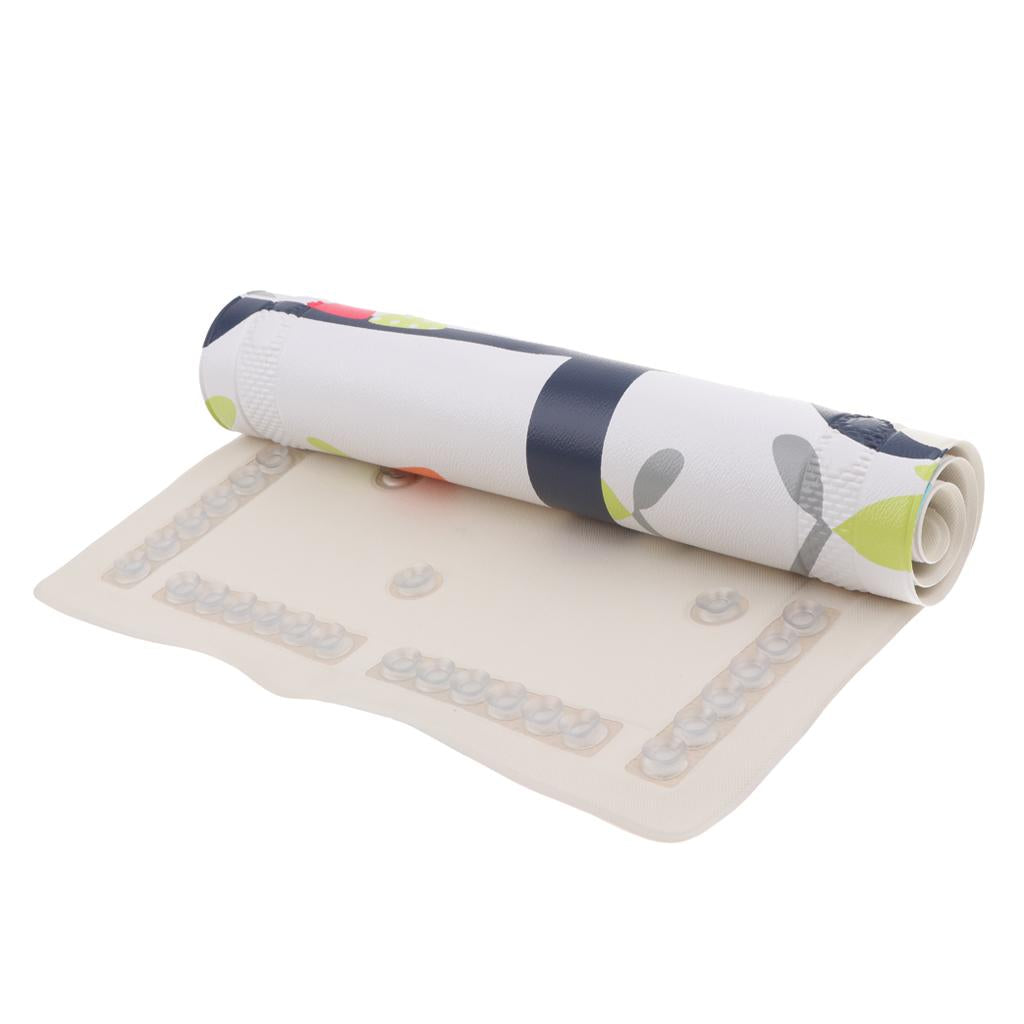 KIDS CHILDS SAFETY LONG STRONG SUCTION NON SLIP BATH SHOWER MAT Fox