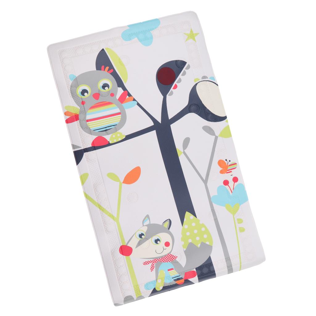 KIDS CHILDS SAFETY LONG STRONG SUCTION NON SLIP BATH SHOWER MAT Fox
