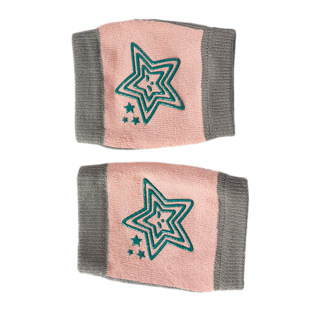 Breathable Cotton Baby Elbows Non-Slip Children's Knee Pads  Pink