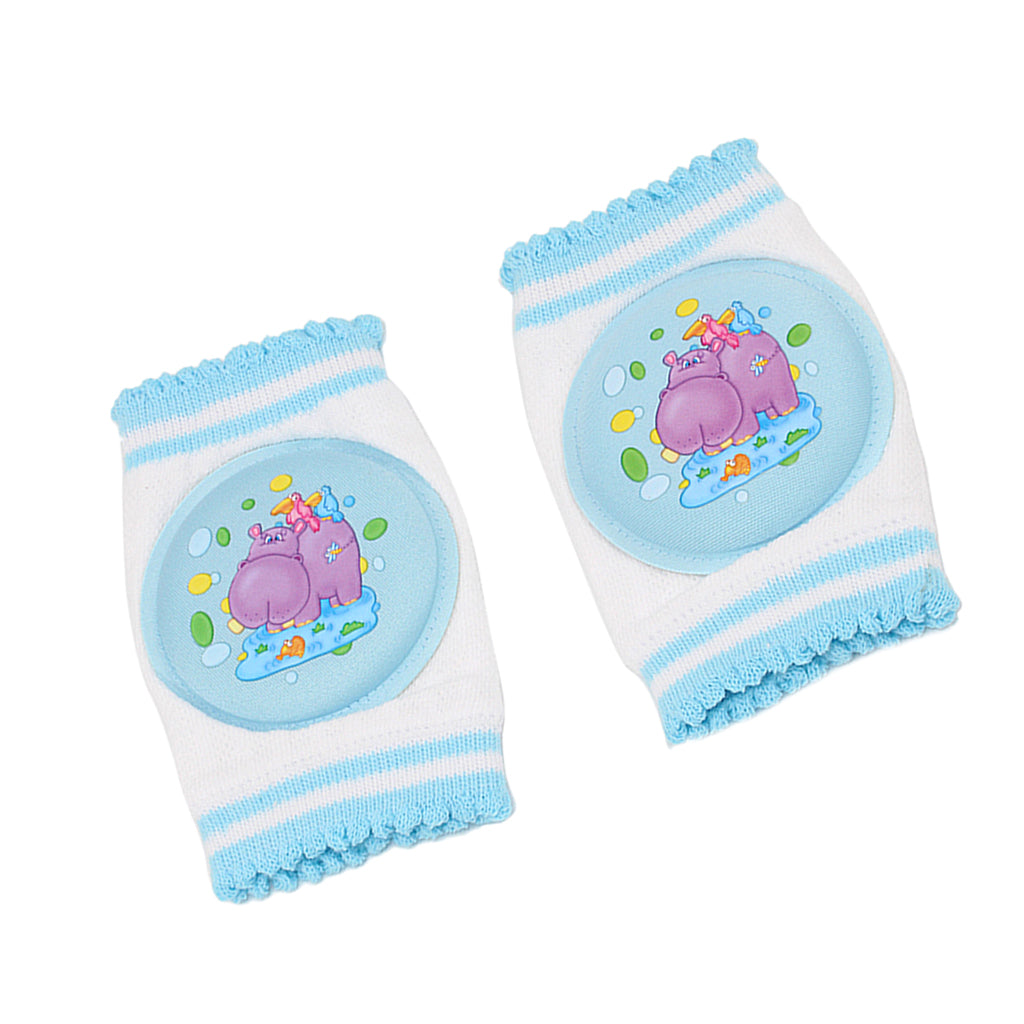 Kids Soft Anti-slip Elbow Cushion Crawling Knee Pad  Hippo