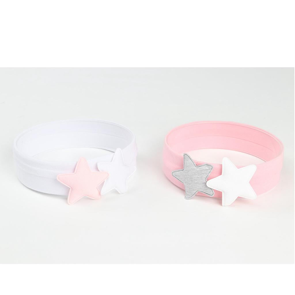 2Pcs Baby Girl Headband Toddler Headdress Child Hairband Elastic