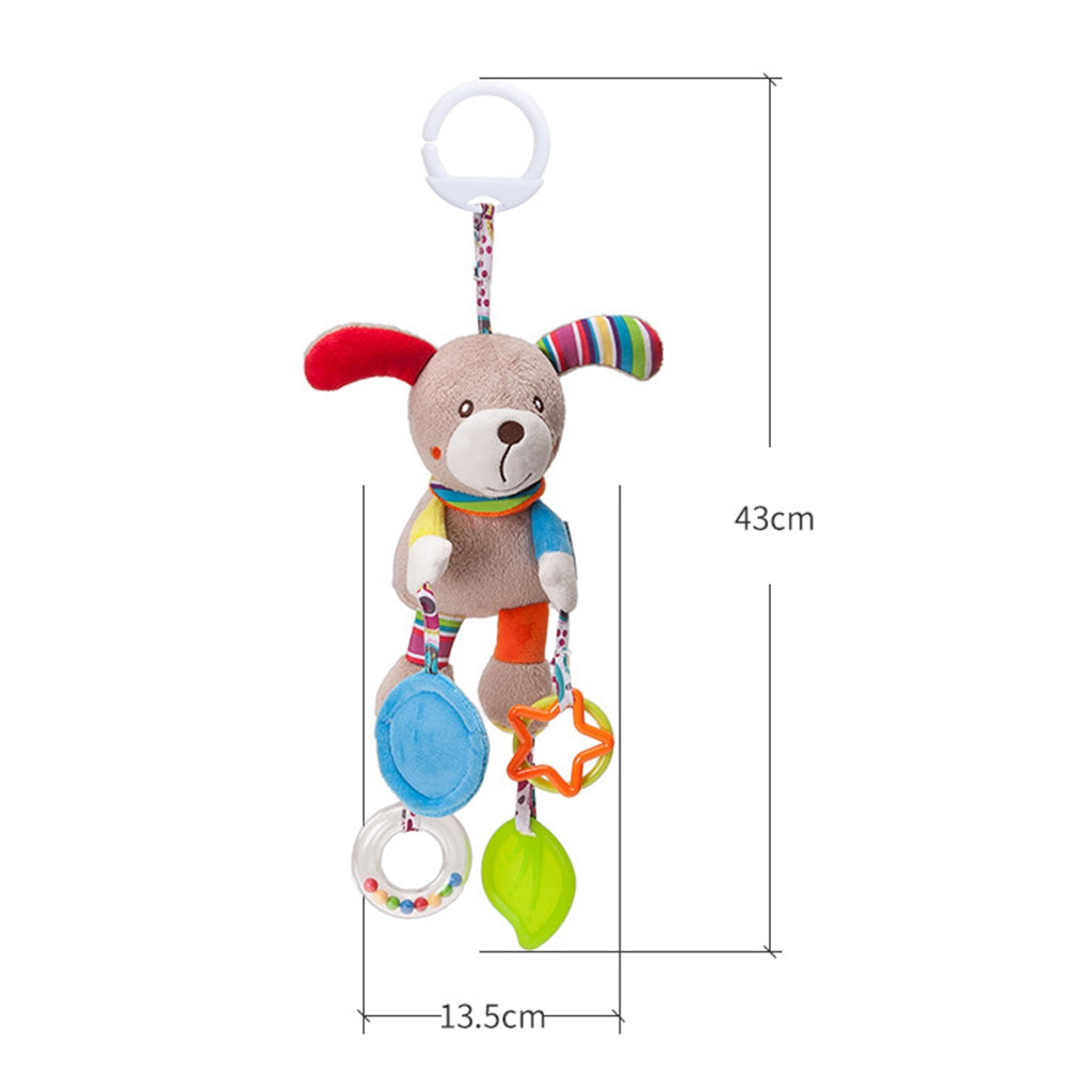 Cute Cartoon Animal Wind Chime Bed Trailer Hanging Toys Dog