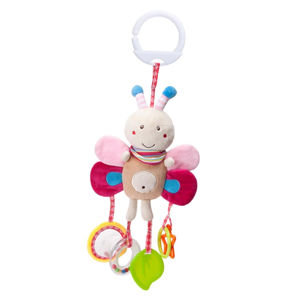 Cute Cartoon Animal Wind Chime Bed Trailer Hanging Toys Bee