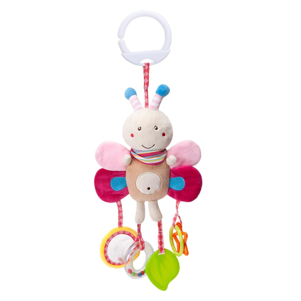 Cute Cartoon Animal Wind Chime Bed Trailer Hanging Toys Bee