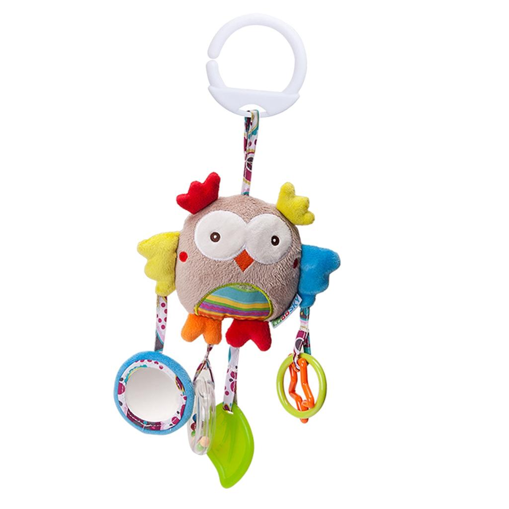 Cute Cartoon Animal Wind Chime Bed Trailer Hanging Toys Owl