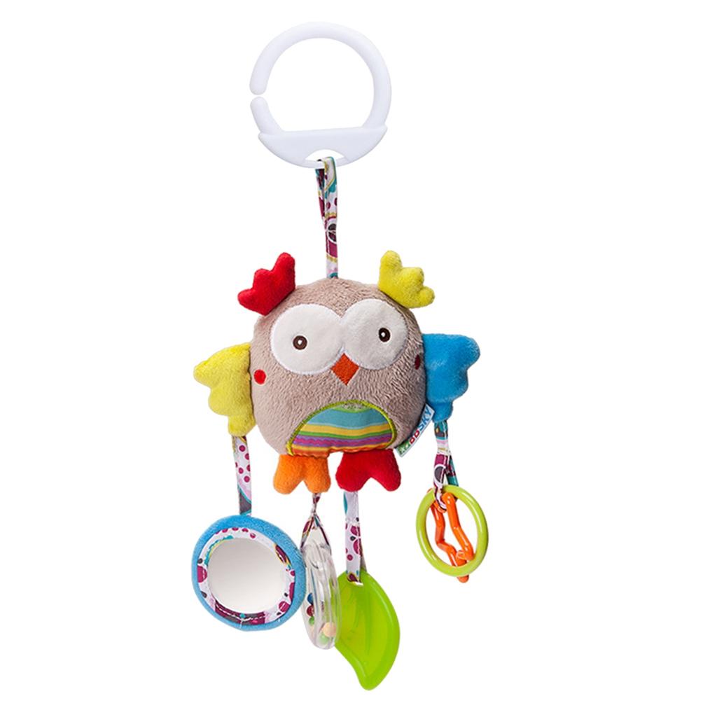 Cute Cartoon Animal Wind Chime Bed Trailer Hanging Toys Owl