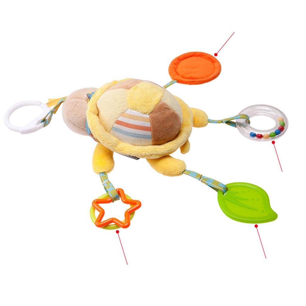 Cute Cartoon Animal Wind Chime Bed Trailer Hanging Toys Turtle