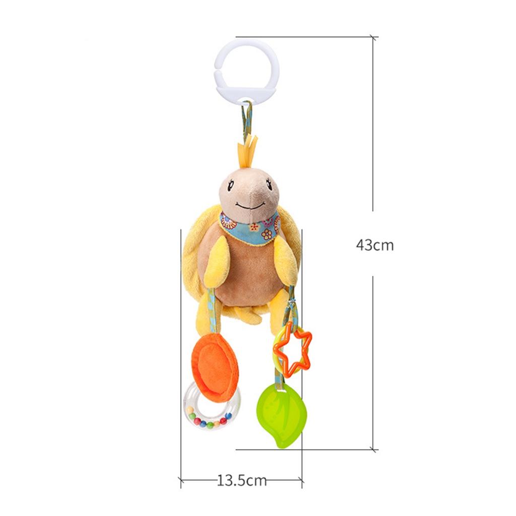 Cute Cartoon Animal Wind Chime Bed Trailer Hanging Toys Turtle