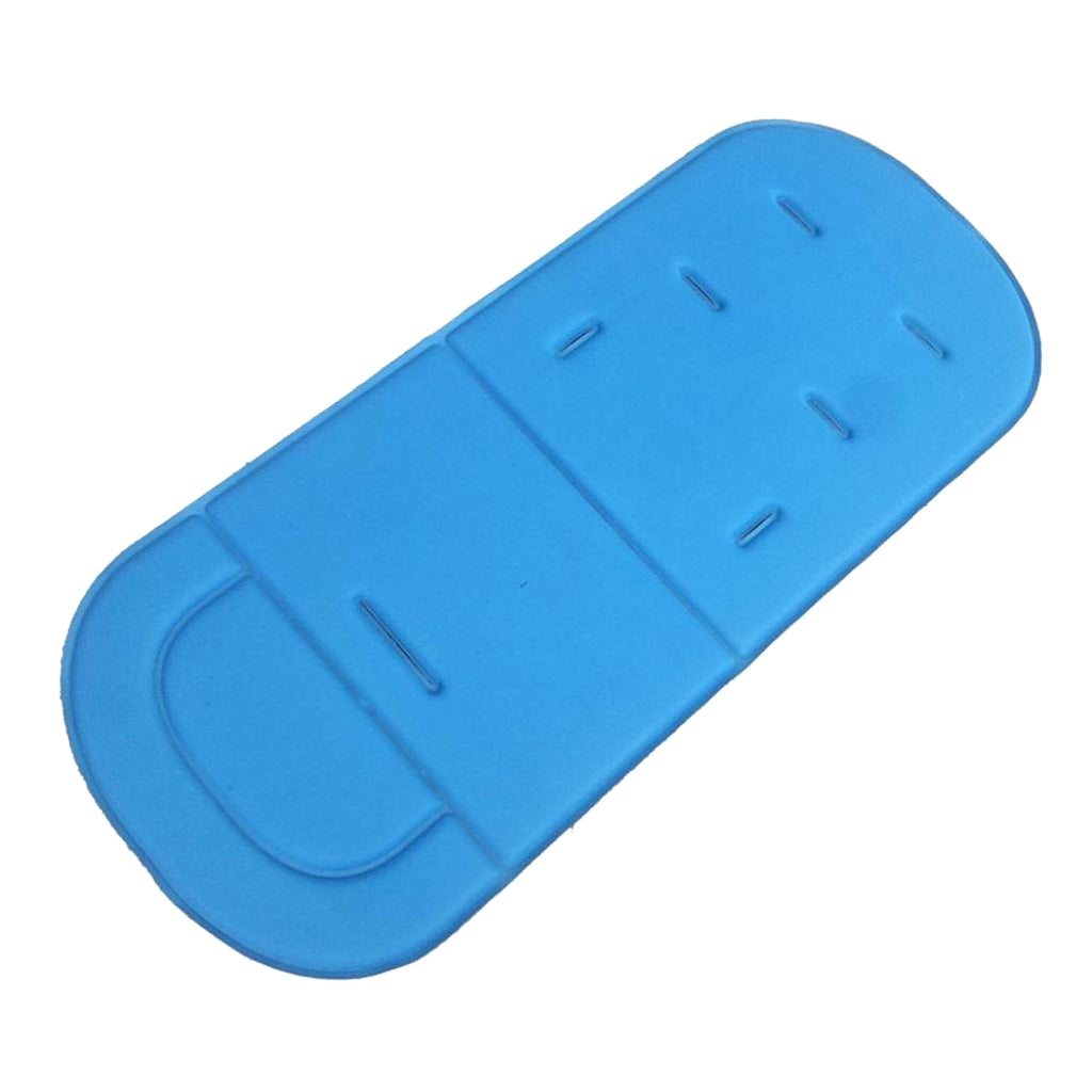 Universal Stroller Pram Pushchair Car Seat Liner Cushion Pad Mat for Kids Blue