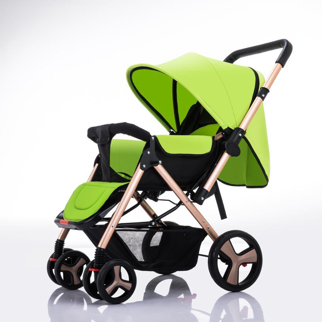 Universal Stroller Pram Pushchair Car Seat Liner Cushion Pad Mat for Kids Green