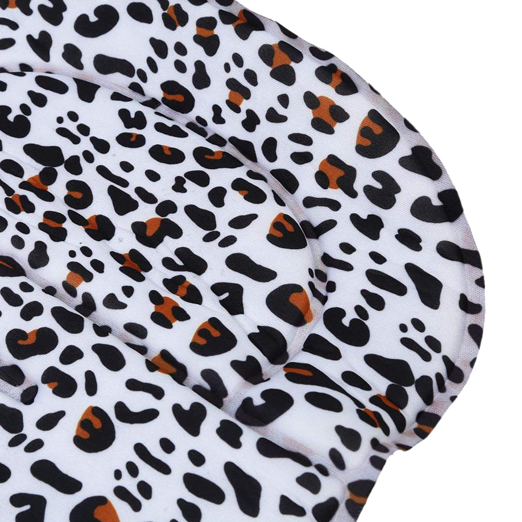 Universal Stroller Pram Pushchair Car Seat Liner Cushion Pad Mat for Kids Leopard