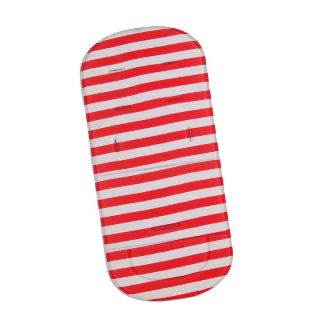 Universal Stroller Pram Pushchair Car Seat Liner Cushion Pad Mat for Kids Stripe