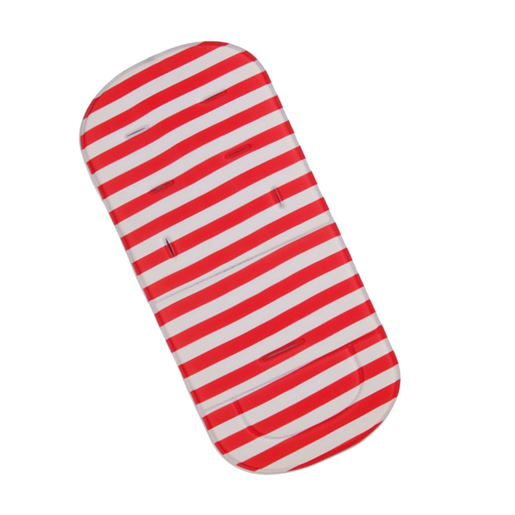 Universal Stroller Pram Pushchair Car Seat Liner Cushion Pad Mat for Kids Stripe