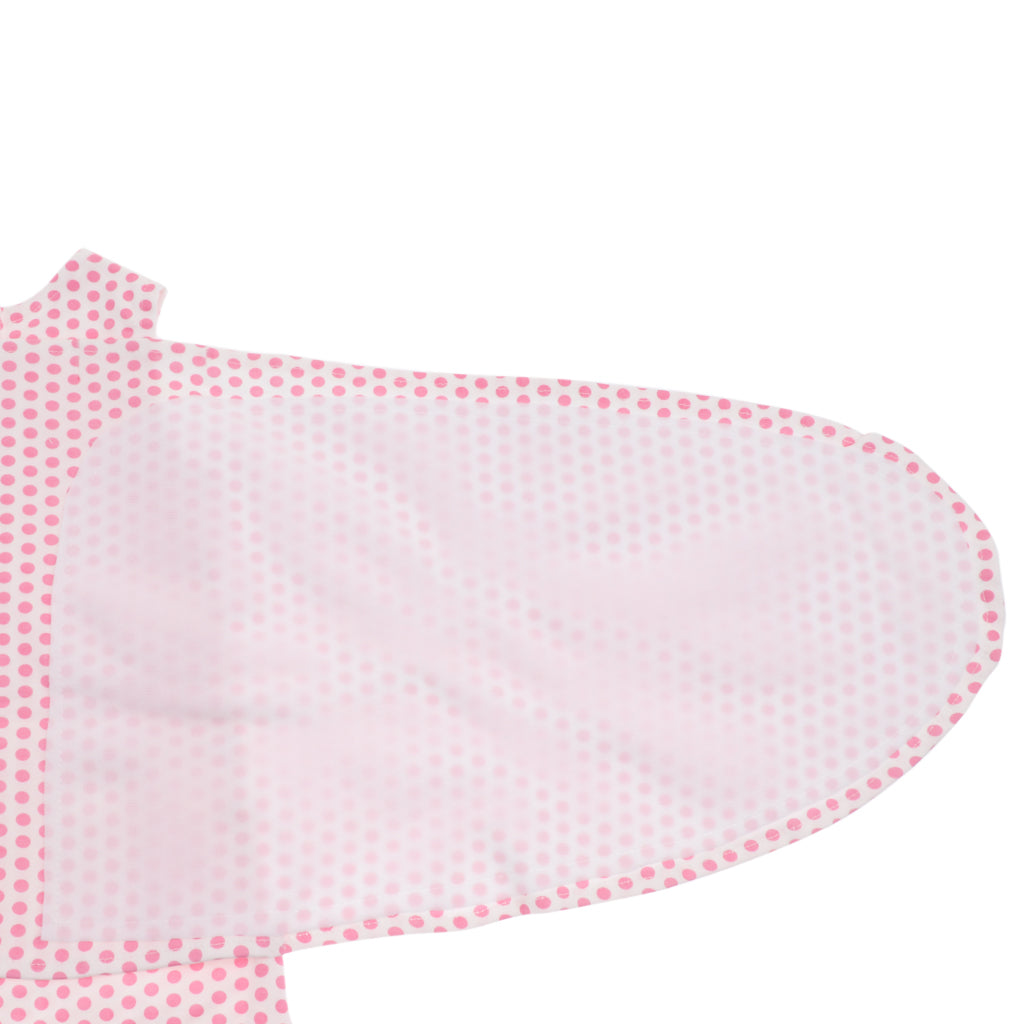 Newborn Swaddle Swaddling Baby Snuggle Wrap Blanket Bedding Soft Feel Pink Dot