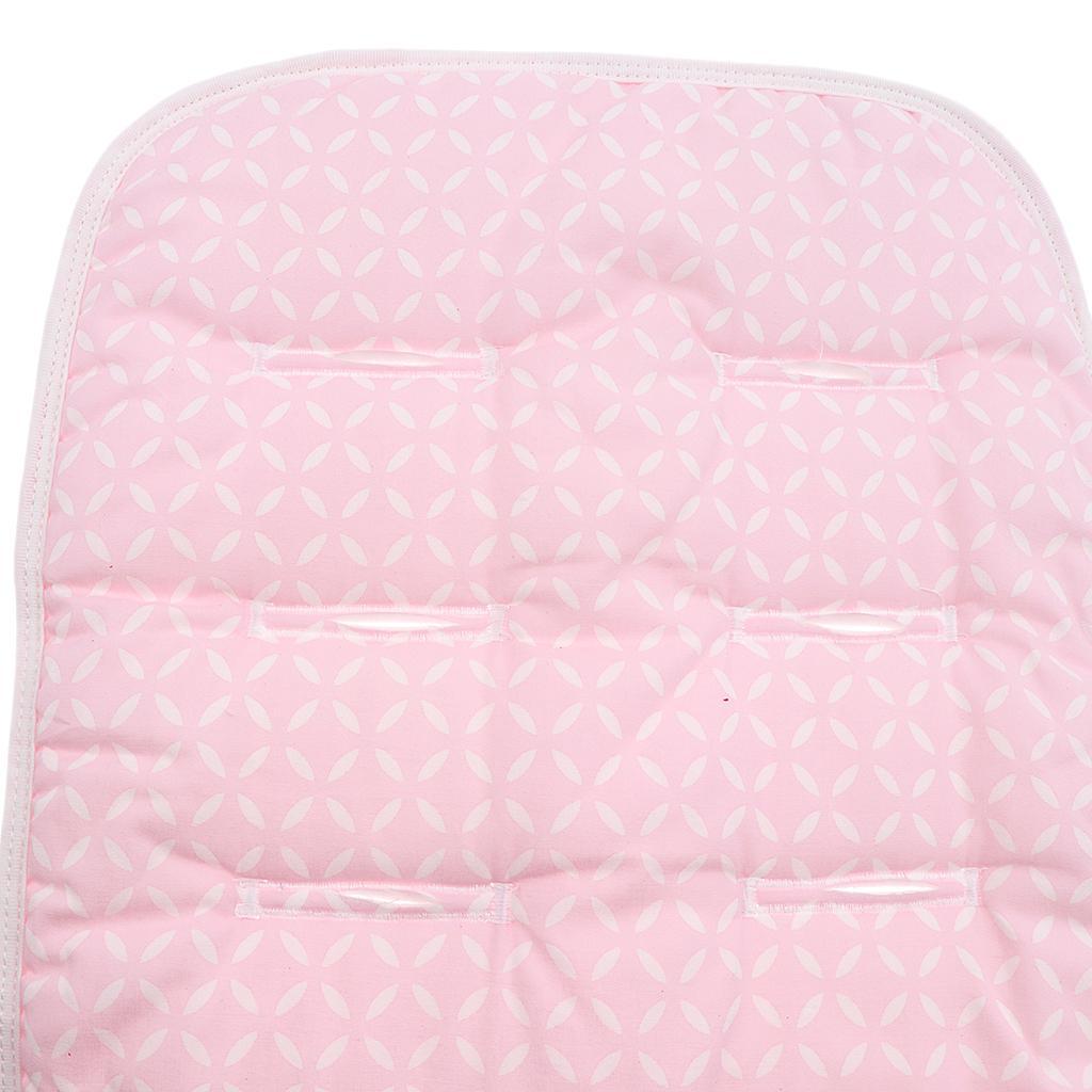 Stroller Car Seat Padding Baby Toddler Pram Liner Pad Cushion Red