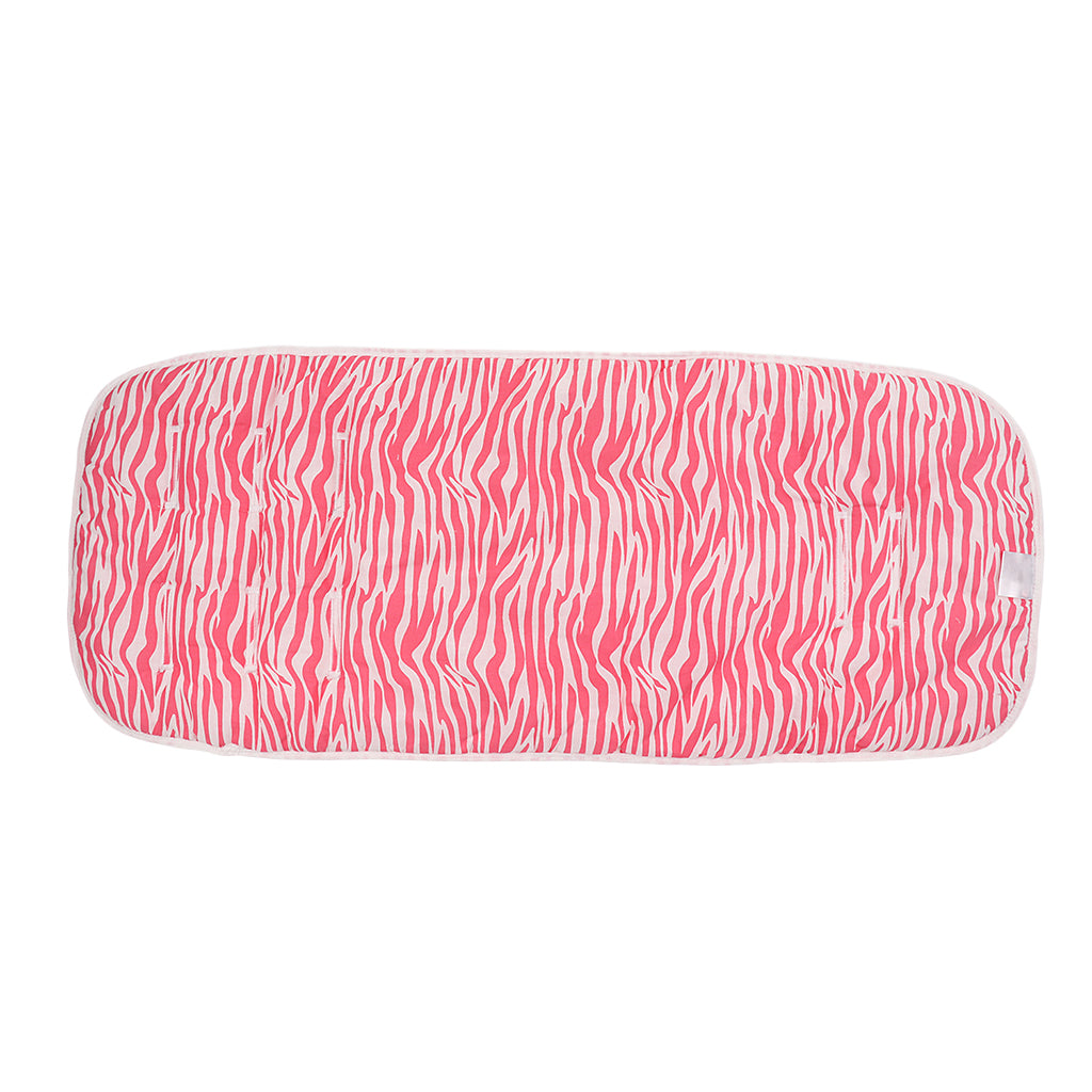 Stroller Car Seat Padding Baby Toddler Pram Liner Pad Cushion Red Wave