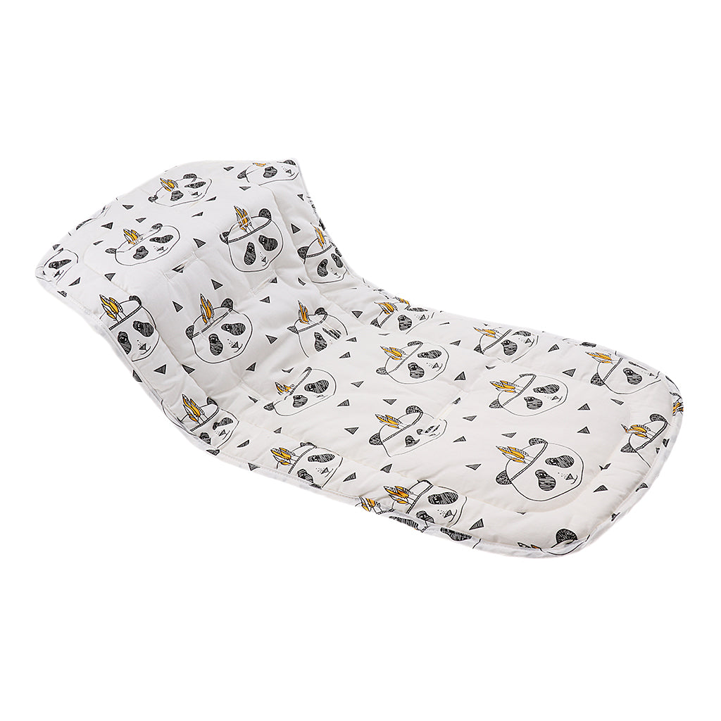 Stroller Car Seat Padding Baby Toddler Pram Liner Pad Cushion Panda