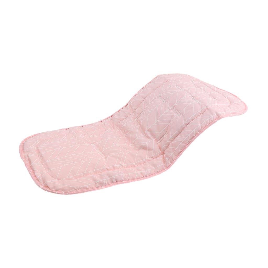 Stroller Car Seat Padding Baby Toddler Pram Liner Pad Cushion Pink