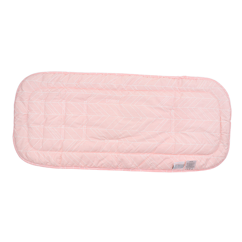 Stroller Car Seat Padding Baby Toddler Pram Liner Pad Cushion Pink